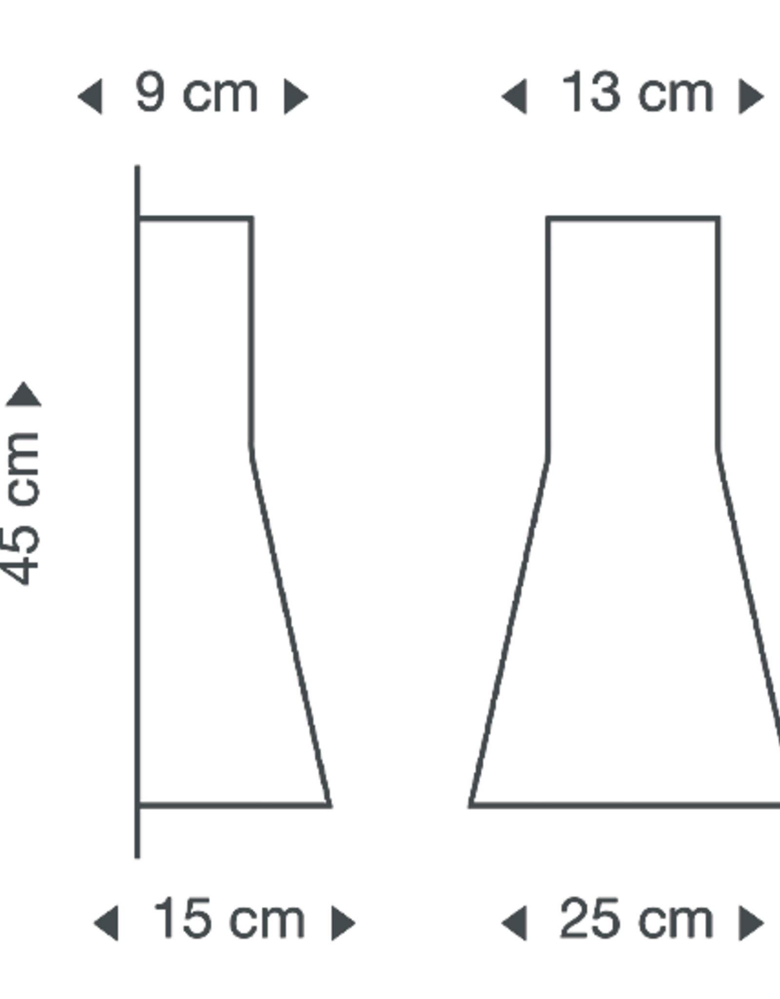 Secto Small Applique - Noir (Avec Cable)