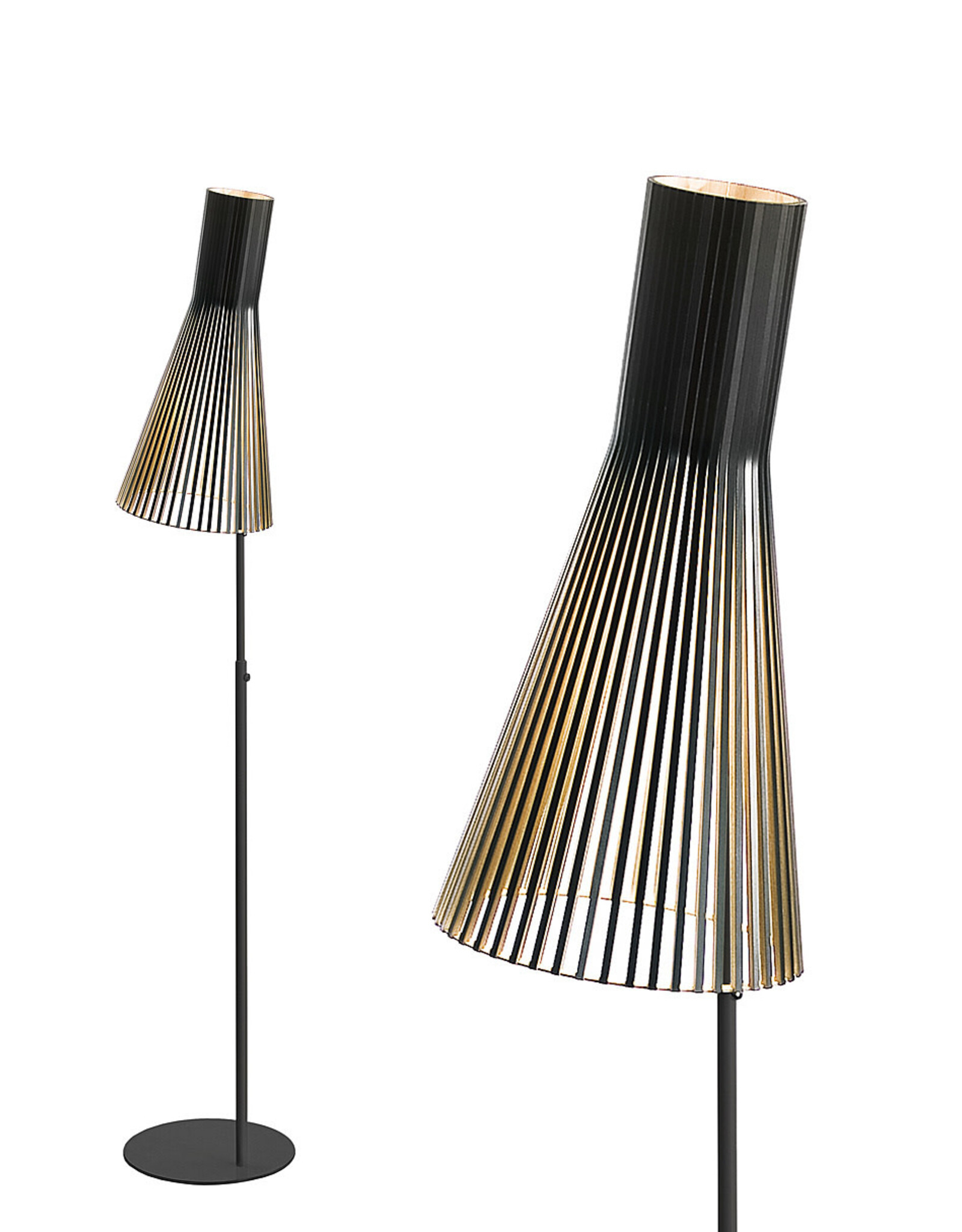 Secto Secto Lampadaire - Noir