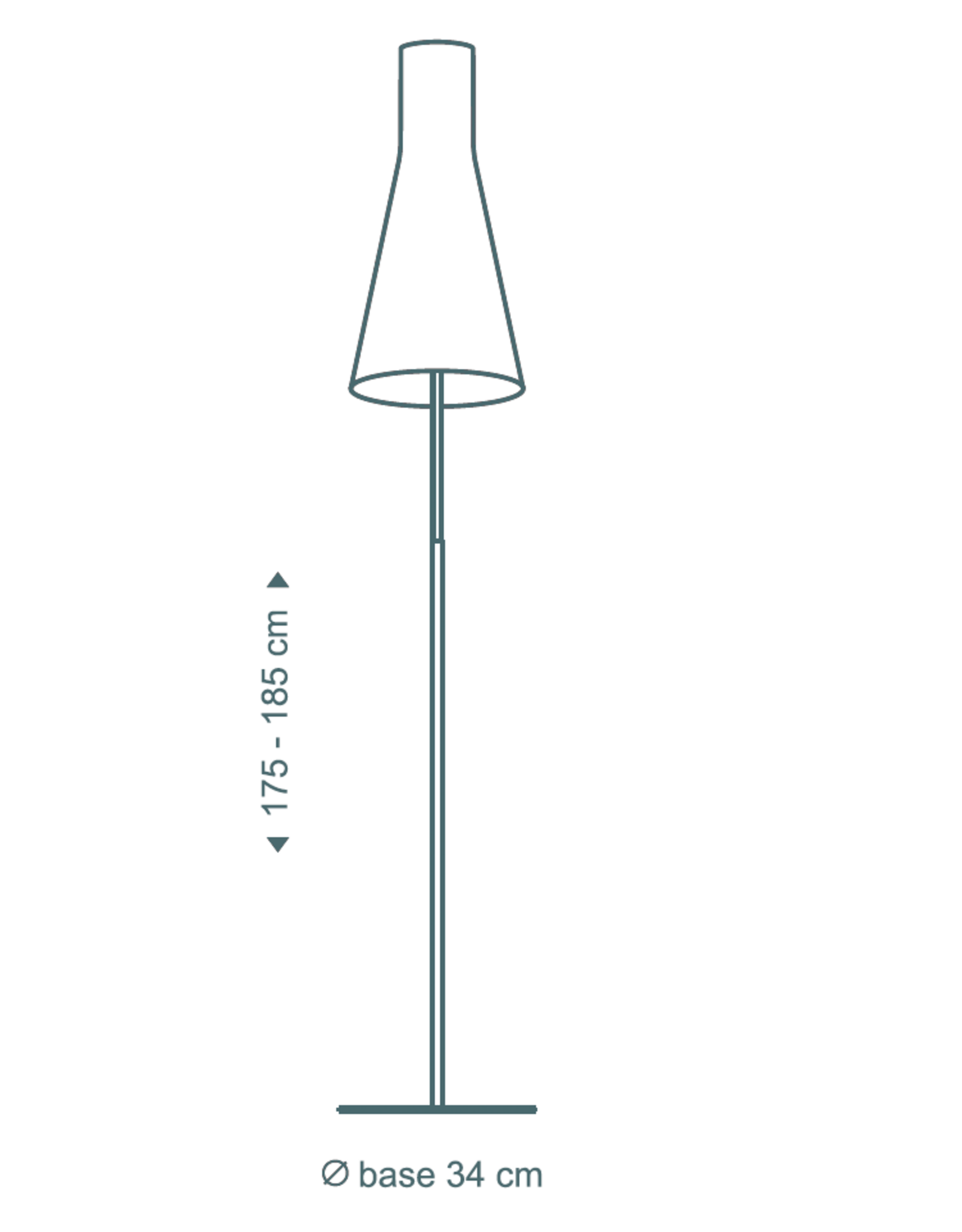 Secto Lampadaire - Noir