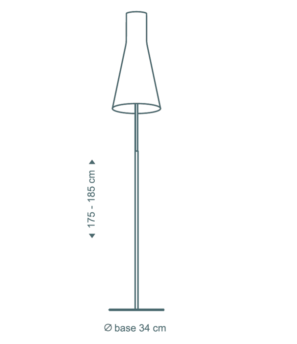 Secto Secto Lampadaire - Noir