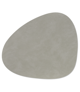 TABLE MAT CURVE L NUPO Light Grey 37X44