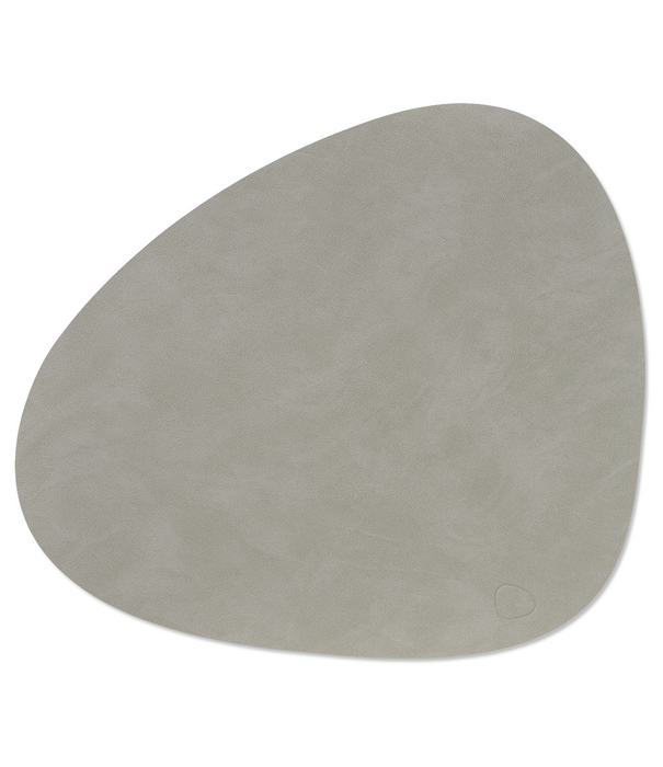TABLE MAT CURVE L NUPO Light Grey 37X44