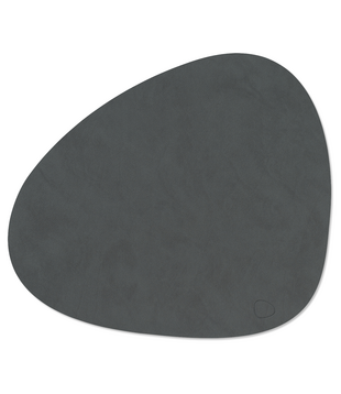 Table Mat Curve L NUPO Anthracite 37X44