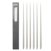 STOFF NAGEL - Bougies Taper - Blanc