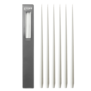 STOFF NAGEL - Bougies Taper - Blanc