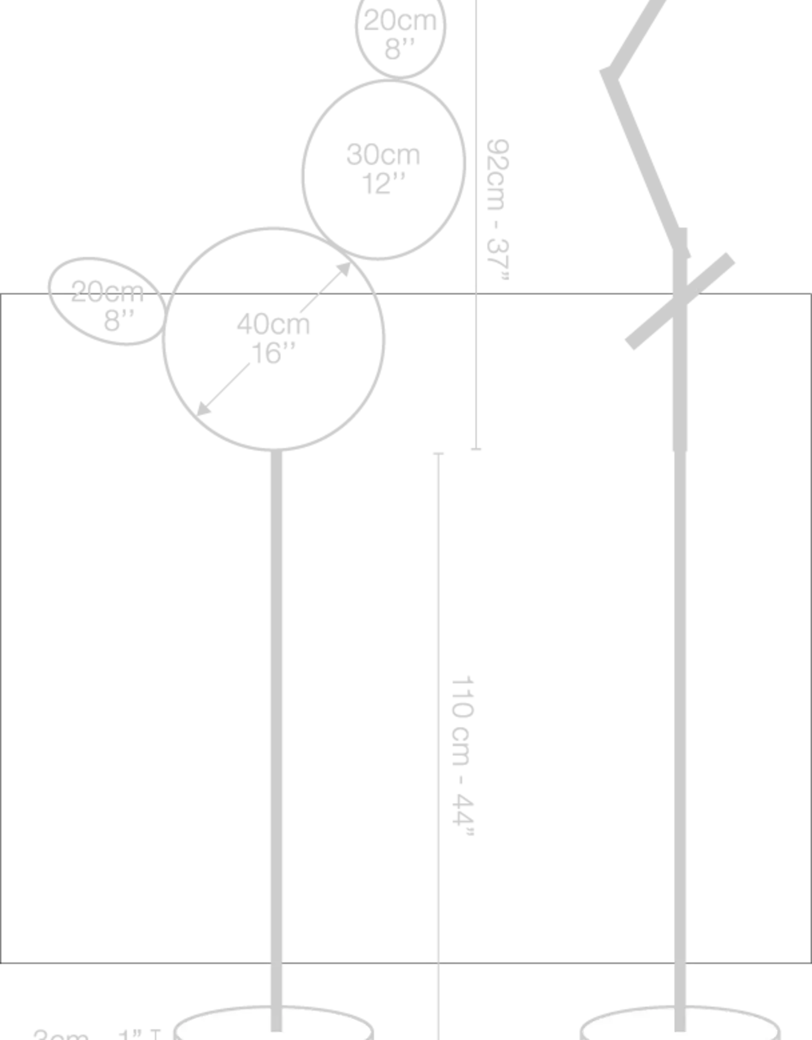 Le Deun Luminaires Lampadaire Pico5 Le Deun