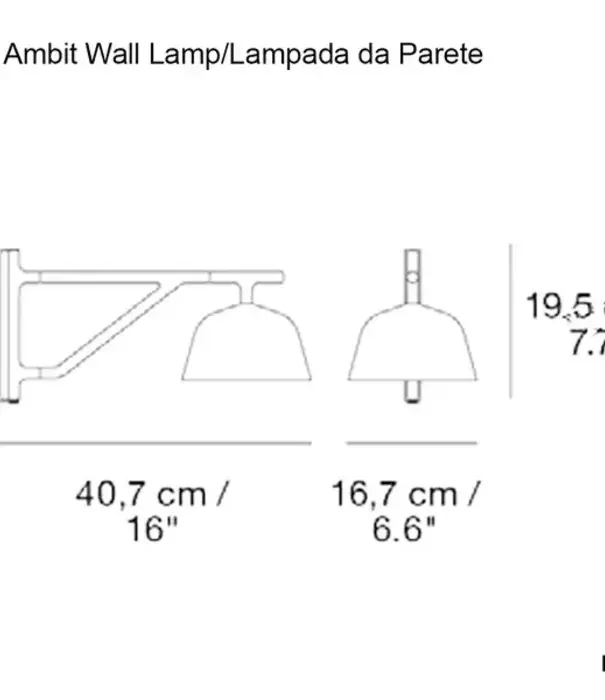 Muuto Applique Ambit L37 Black