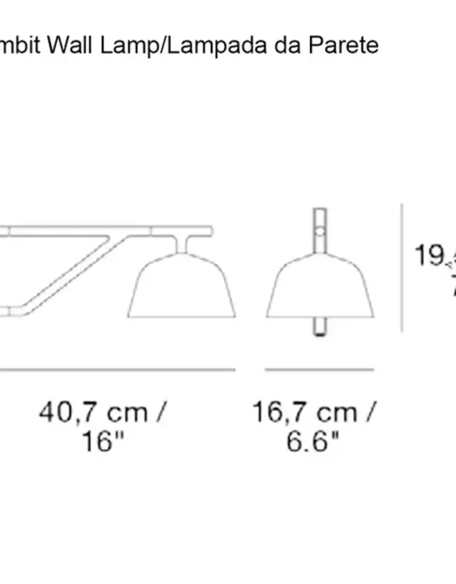 Muuto Applique Ambit L37 Black