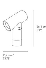 Muuto Lampe Beam Aluminium