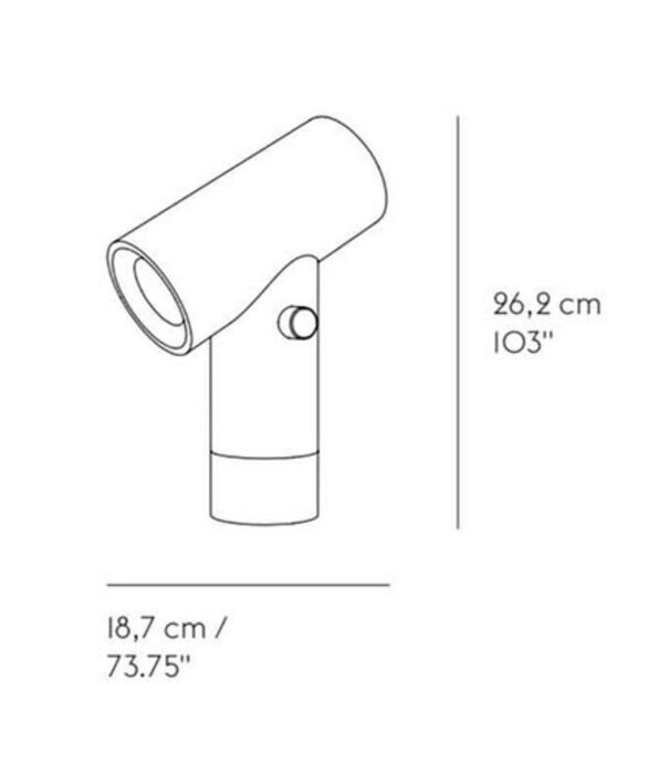 Muuto Lampe Beam Aluminium
