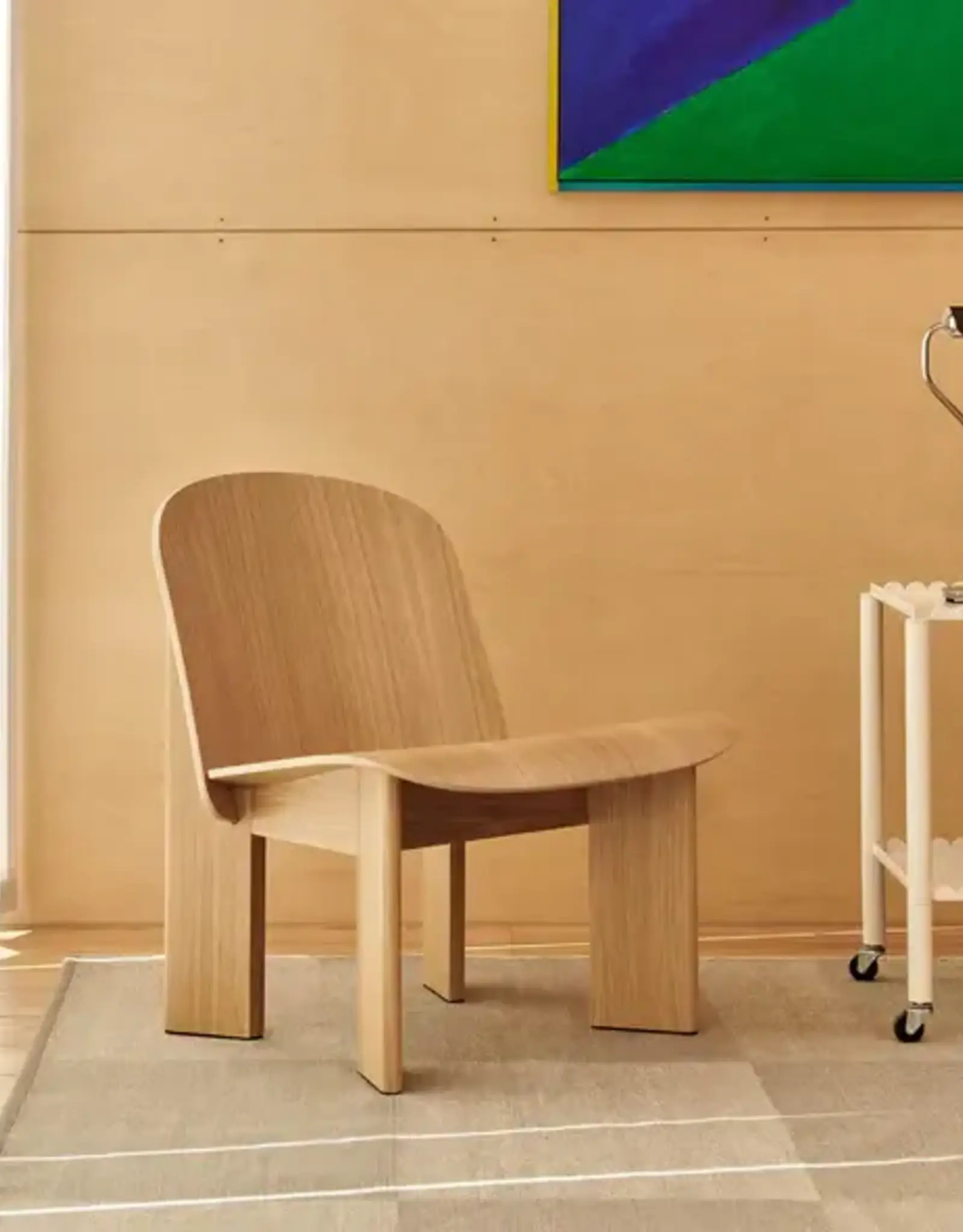 Hay Chisel Lounge Chair - Chêne