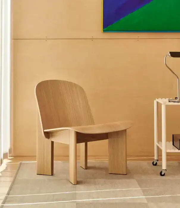 Hay Chisel Lounge Chair - Chêne