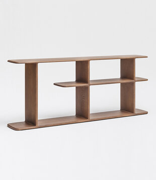 DRUGEOT - Bibliothèque Téhème Basse - Noyer