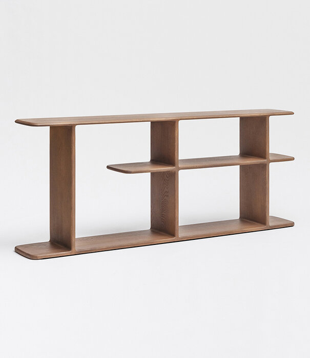 Drugeot Console Téhème Basse - Noyer