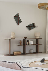 Drugeot Console Téhème Basse - Noyer