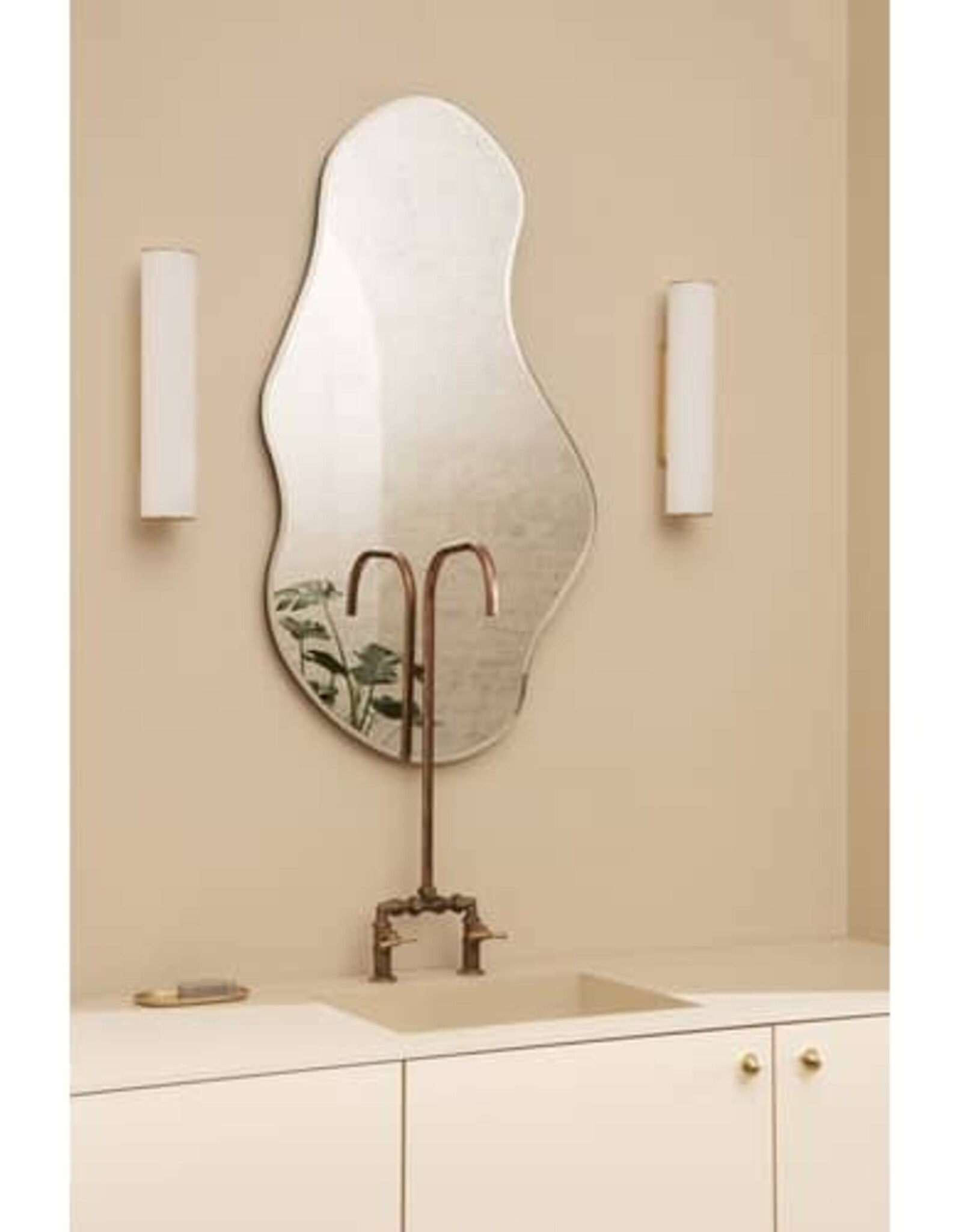 Ferm Living Pond Mirror Large Brass