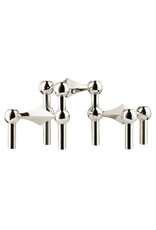 STOFF NAGEL STOFF NAGEL - Set de 3 Bougeoirs Nagel - Chrome