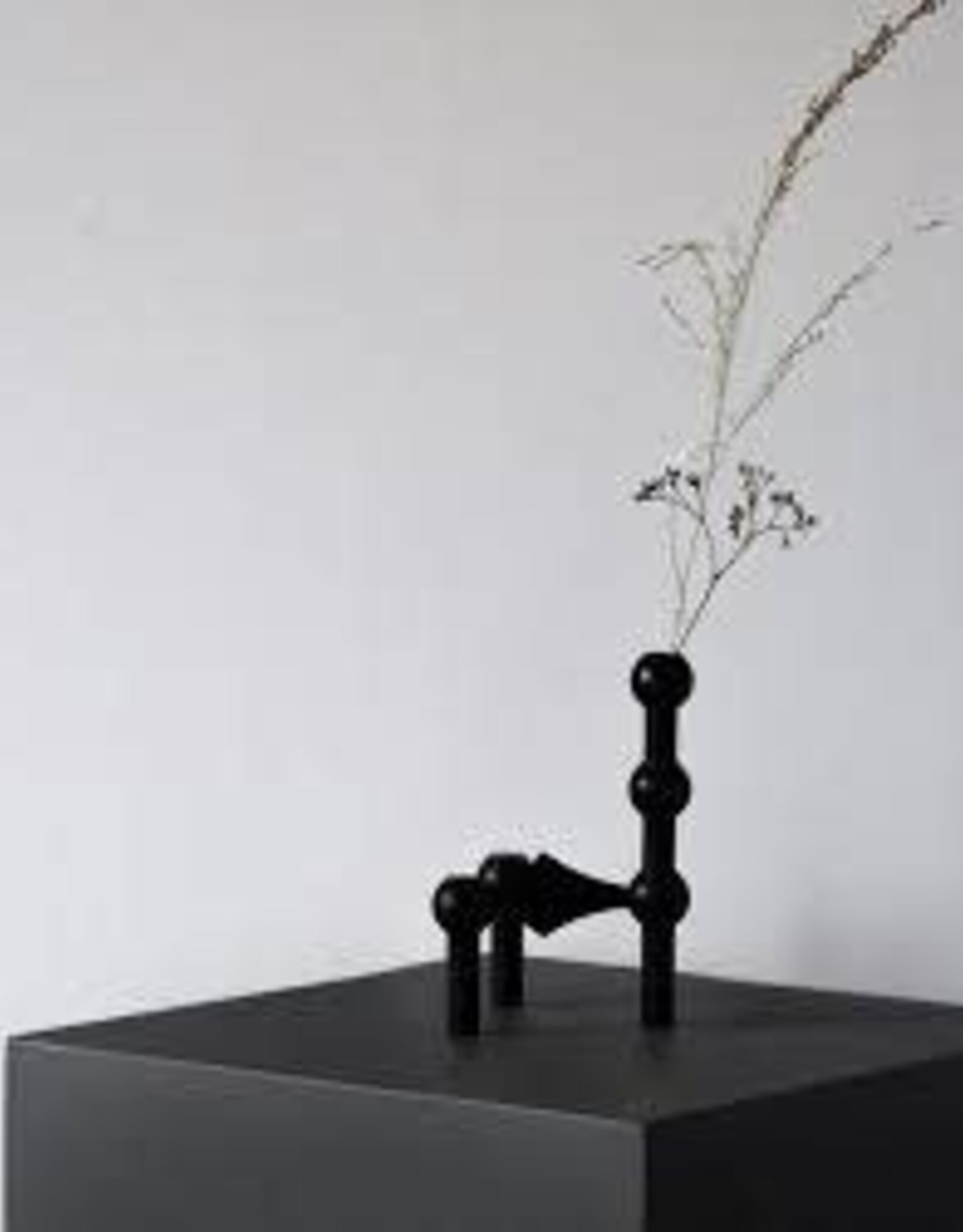 STOFF NAGEL STOFF NAGEL - Bougeoir Nagel - Black