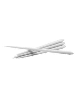 STOFF NAGEL - Bougies Taper - Blanc