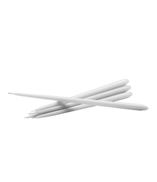 STOFF NAGEL - Bougies Taper - Blanc