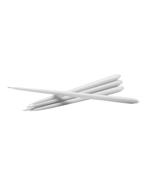 STOFF NAGEL STOFF NAGEL - Bougies Taper - Blanc