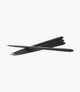 STOFF NAGEL - Bougies Taper - Noir