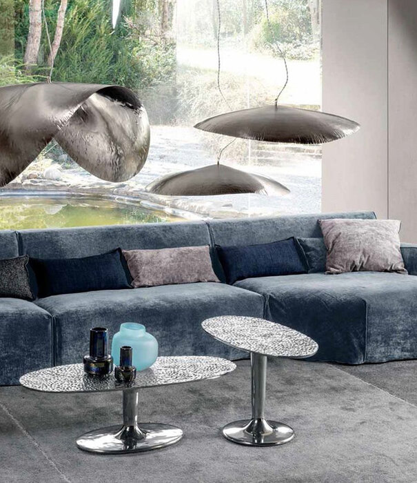 Gervasoni GERVASONI - Silver 95 Laiton Argenté D. 80 Cm