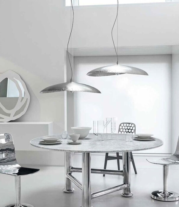 Gervasoni GERVASONI - Silver 95 Laiton Argenté D. 80 Cm