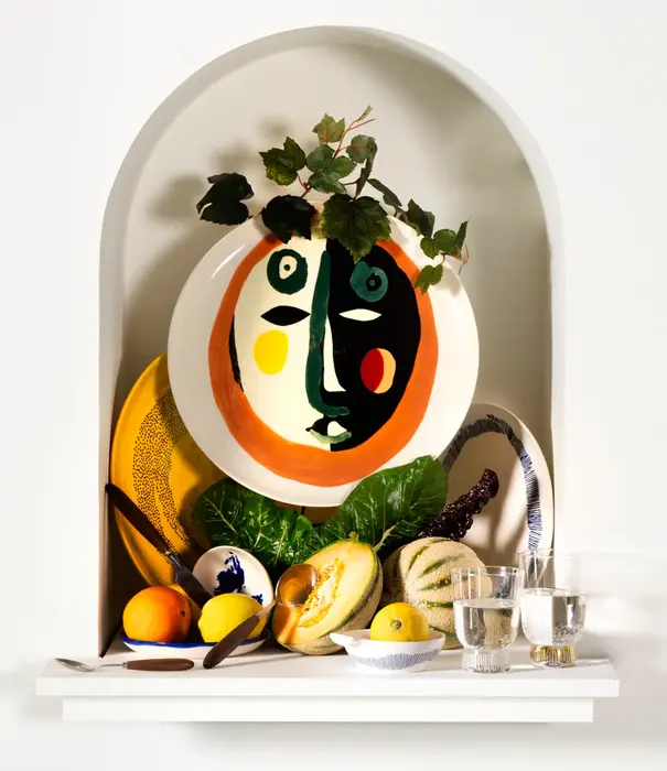 Serax SERAX - Assiette d'entrée avec visage 1 Feast