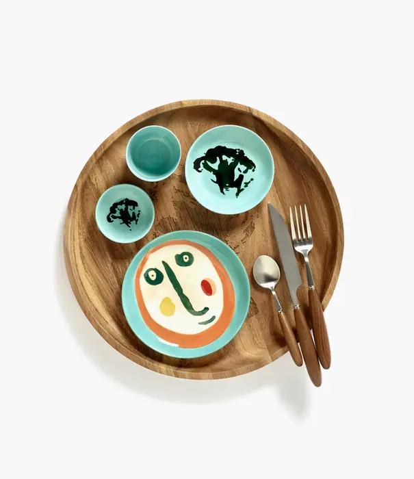 Serax SERAX - Plat S azure - brocoli vert Feast