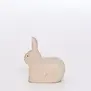 Polepole animal / Rabbit / Sitting / white