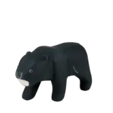 T-LAB - Pole pole wooden animal Black Panther