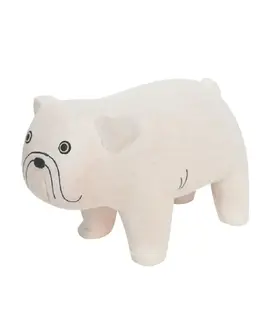 T-LAB - Pole pole wooden animal Bulldog