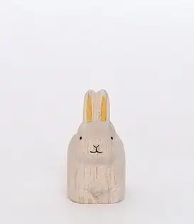 T-LAB - Polepole animal / Rabbit / Gold / Sitting