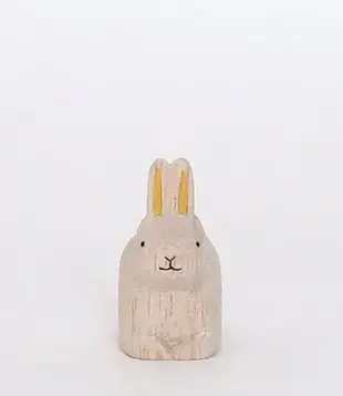 T-LAB - Polepole animal / Rabbit / Gold / Sitting