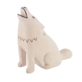 T-LAB - Pole pole wooden animal Wolf