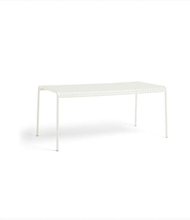 Hay Table Palissade L 170 X W 90 X H 75  - Cream White