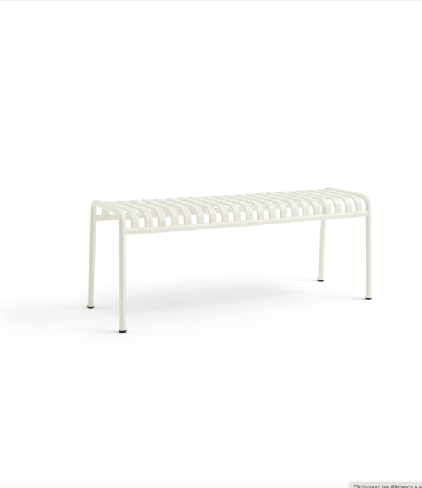 Hay Palissade Bench-Cream White