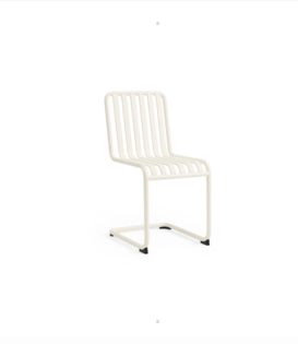 Chaise Palissade Cantilever - Cream White