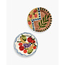 Assiette À Dîner 04 Set De 2 Mix Dljntlas