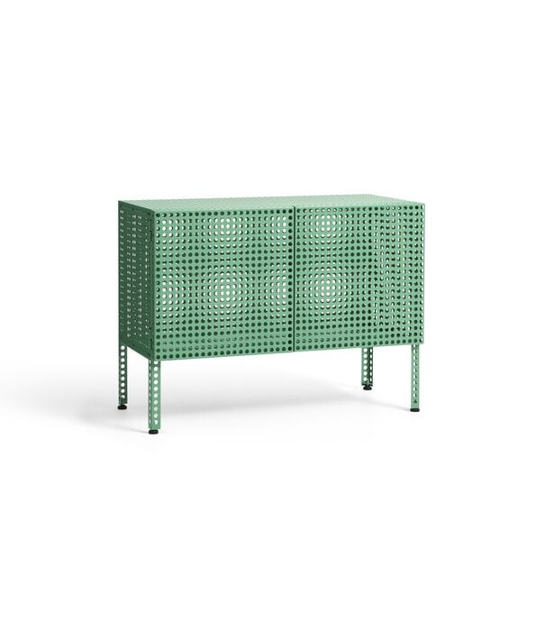 Hay Perforated Cabinet -Soft Jade Green - HAY