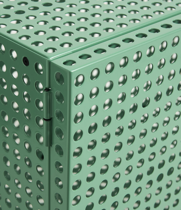 Hay Perforated Cabinet -Soft Jade Green - HAY