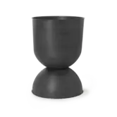 Hourglass Pot - Black Large