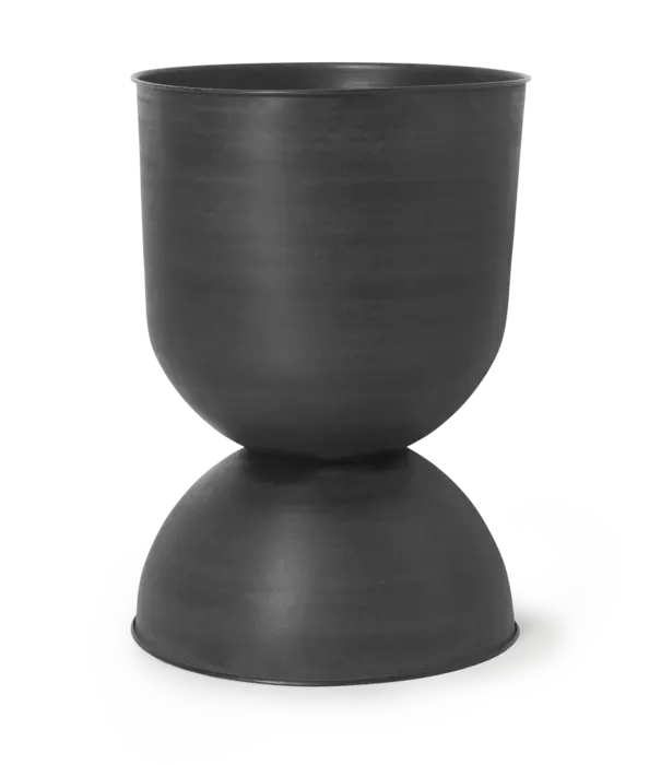 Ferm Living Hourglass Pot - Black Large