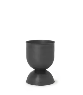 Hourglass Pot - Black Small