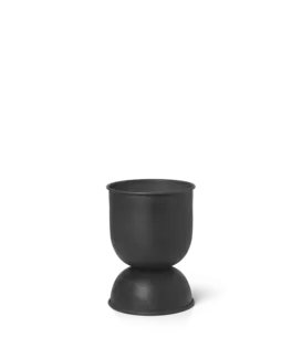Hourglass Pot - Extra Small Black