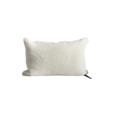 Coussin Vice Versa Mouton Bouclette Blanc 40x60