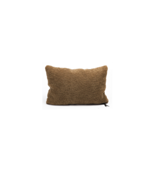 Coussin Mouton Bouclette Havane 30x40