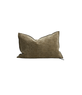 Coussin Vice Versa Jacquard Stone Washed Kilim Bronze  40 x 60
