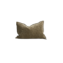 Coussin Vice Versa Jacquard Stone Washed Kilim Bronze  40 x 60